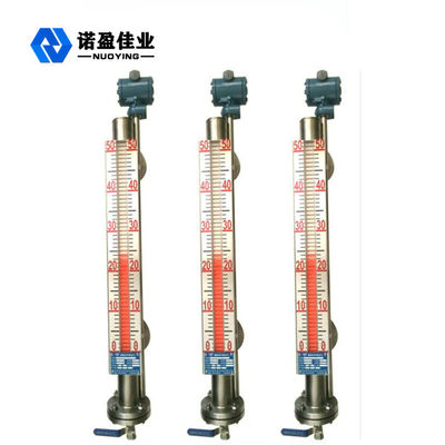 Buy Side / Top Mounted Magnetic Flap Level Gauge For Liquid Measurement online manufacture
