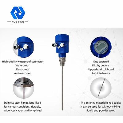 Buy 1.8GHz NYRD-702 Factory Direct Sale High Accuracy Guided Wave Radar Level Meter Transmitter with 4-20mA Output online manufacture