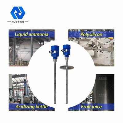 Buy ±1mm Accuracy 1.8GHz 4-20mA Guided Wave Radar Level Meter of 30m Range Factory Radar Level Transmitter with CE and SIL online manufacture