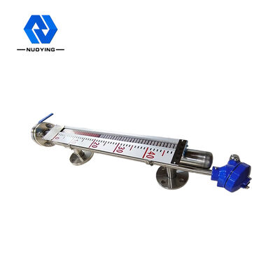 Buy Side / Top Mounted Magnetic Flap Level Gauge For Liquid Measurement online manufacture