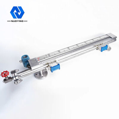 Buy Magnetic Level Transmitter With guide tube for liquids that tend to foam online manufacture