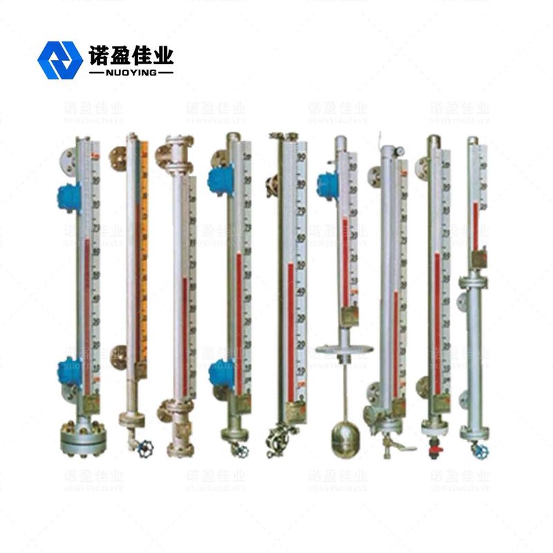 4-20mA Magnetic Flap Level Gauge Glass Tube Float Liquid Level ...