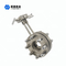 Throttle Turbine Flow Meter Flange Clamping Connection 450MPa