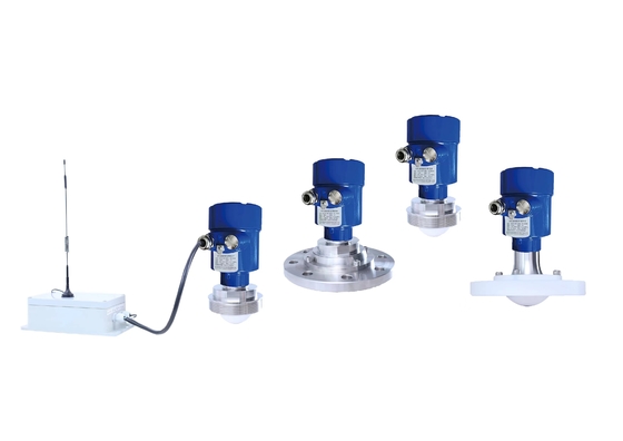 PTFE Radar Level Meter High Temperature Gas Steam Measuring 0.08 - 150m