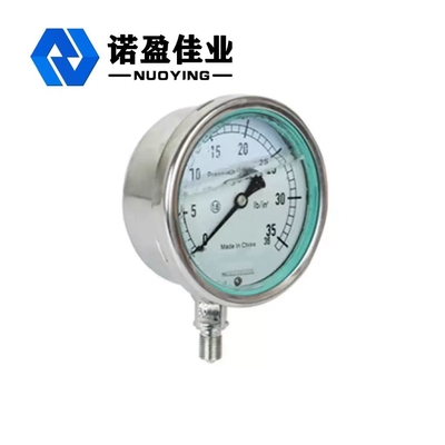 Good price wholesale stainless steel oil air Manometer Pressure Meter gauge online