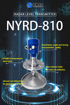 Good price 26GHz NYRD-810 High Frequency Meter Wave Radar Solid Level Sensor Guided Radar Acid Level Transmitter online