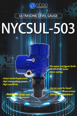 Good price 4-20mA NYCSUL-503 Ultrasonic Water Liquid Level Meter Sensor Non Contact Ultrasonic Level Sensor Transmitt online