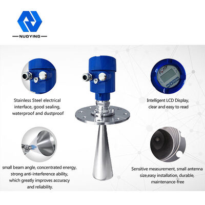 Good price 26GHz Radar Level Meter for Sanitary Type Liquid Storage Tank Highly Corrosive Containers online