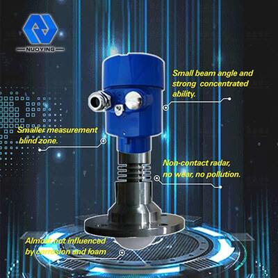 Good price High Frequency Radar Level Transmitter Meter Wave Radar Solid Level Sensor 80G radar level meter 0~30 meters online