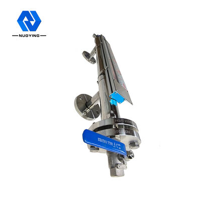 Good price 6m Flange Magnetic Flap Level Gauge For Liquid Measurement online