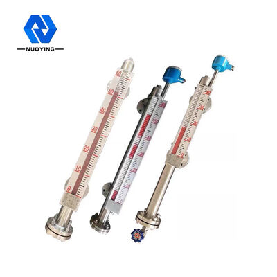 Good price 4-20mA Magnetic Flap Level Gauge Glass Tube Float Liquid Level Measuring Instrument with SIL and CE Certificates online