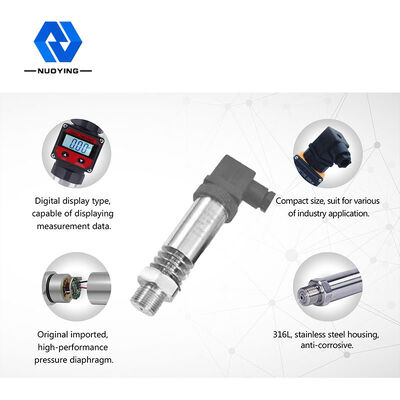 Good price Liquid Gas Steam 316L Pressure Sensor Transmitter High Temperature NP-93420-IC online