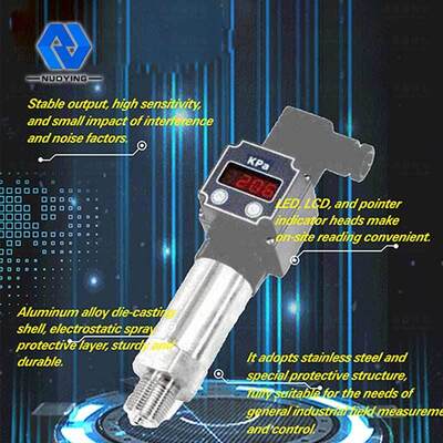 Good price Digital Display Pressure Sensor Transmitter Connected With Thread 24VDC NP-93420-IX online