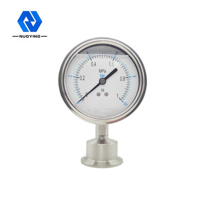 Good price Hygienic Sanitary pressure gauge with varivent diaphragm online