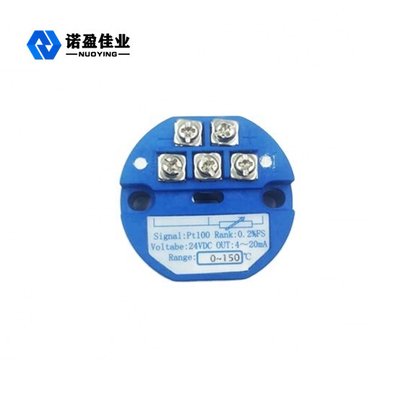 Good price Blue RTD Temperature Transmitter Sensor PT100 Polypropylene 0.5V 4.5V online