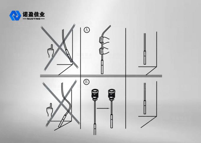 IP67 Admittance Type Level Switch 120m Four Wire Screw Thread For Deep Well 0