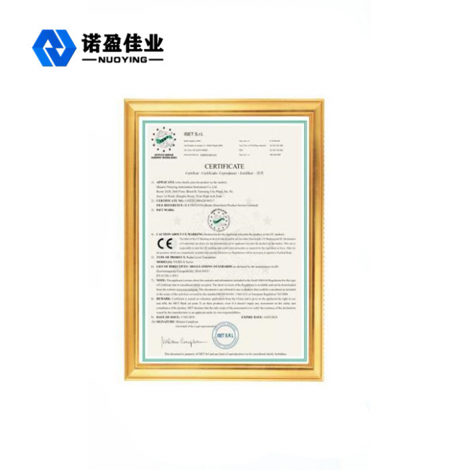 Low Dielectric Constant Radar Level Transmitter 26GHz High Frequency