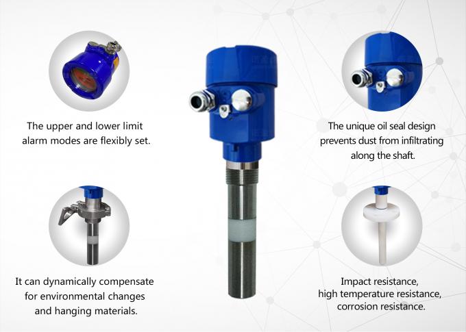 RF Capacitive Level Switch for liquid measurement High Temperature Slurry Corrosive Liquid 1