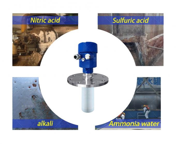 Nuoying NYRD-86 Non-contact Radar Level Meter Wireless Level Transmitter for strong corrosive liquid 3