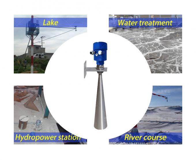 Intelligent radar Level Meter Radar Material Level Sensor High Precision 26GHz Radar Level Transmitter 6