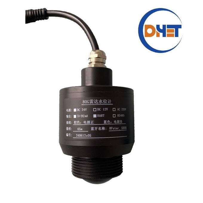80GHz radar Level Sensor with Millimeter Wave Technology, RS485 Water Radar Level Sensor Transmitter Measurement 0