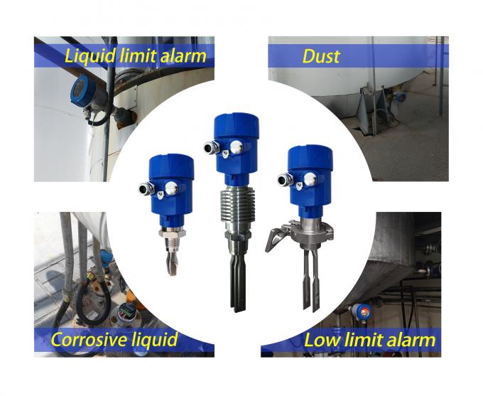 Customizable Tuning Fork Level Switch for Specific Liquid Level Requirements and Applications 3