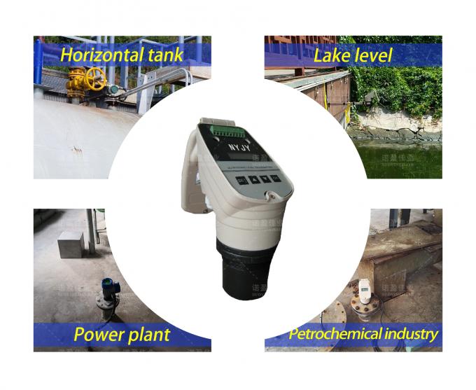 high accuracy Water Level Monitoring Ultrasonic Level Sensor Flow Meter ...