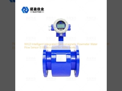 NYLD Intelligent Integrated Electromagnetic Flowmeter Water Flow Sensor 0.5% Accuracy for Waterworks