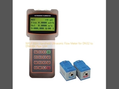 NYUF100H Handheld Ultrasonic Flow Meter for DN32 to DN6000 Pipe Line