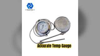 60mm Bimetal Thermometer 1.5 Accuracy SS304 0-150C
