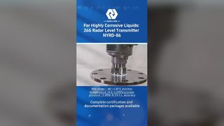 Radar Level Meter Non Contact Liquid Solid