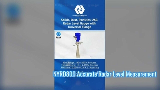 NYRD809 26GHz Radar Level Meter  Accurate Measurement
