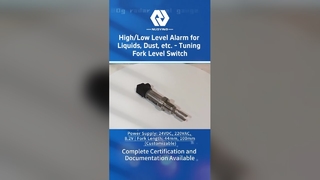 Tuning Fork Level Switch Reliable Liquid Solid Detection